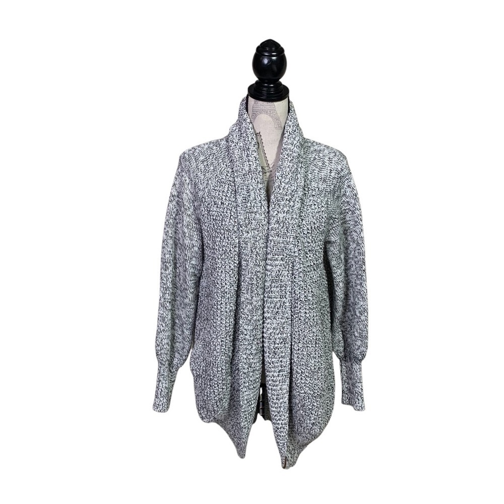 Roots Gray‎ M Cocoon Sweater Cardigan